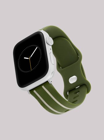 Stripe Silicone Universal Watchband