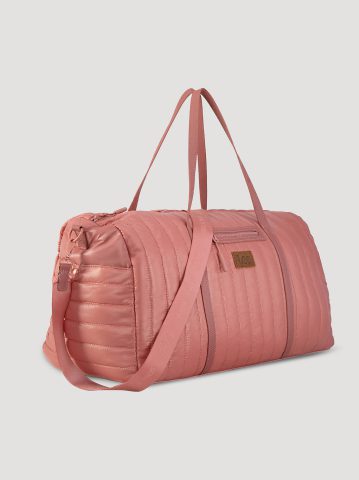 Women's Quilted Puffer Duffle Bag