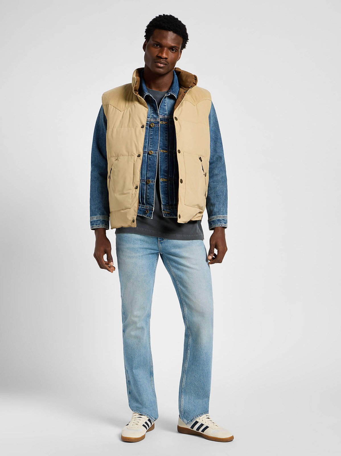 Men's Reversible Western Puffer Vest - view 2