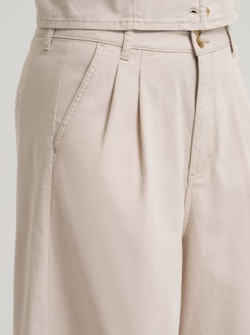 Women's Loose Pleated Trouser Pant