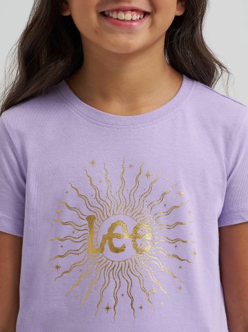 Girl's Foil Star Graphic Tee