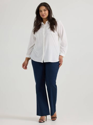 Women's Wrinkle Free Trouser Pant (Plus)
