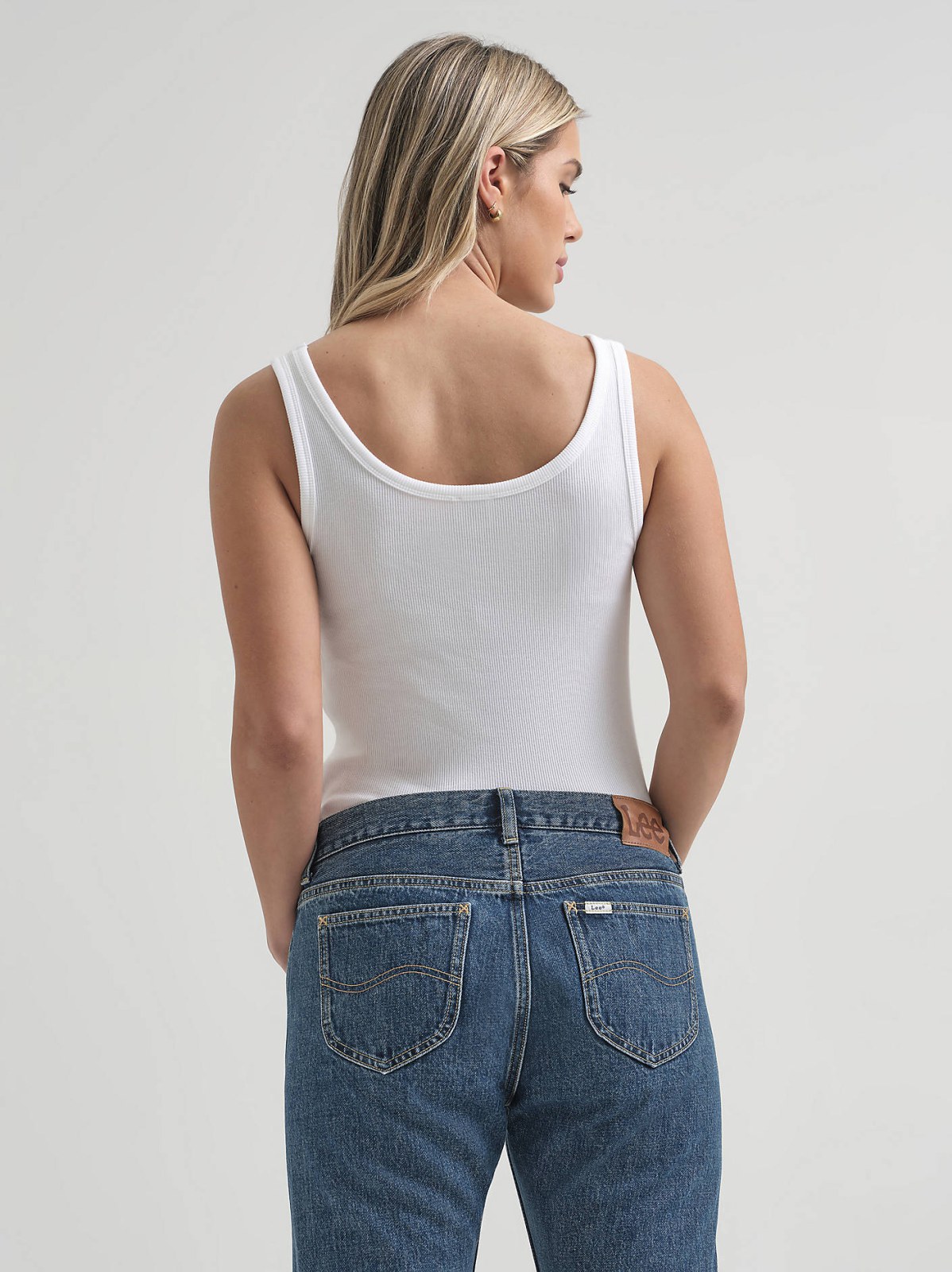 Women's Lee® x J.Crew Perfect Rib Tank Top - view 4
