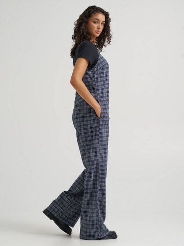 Women's Preppy Wide Leg Jumpsuit