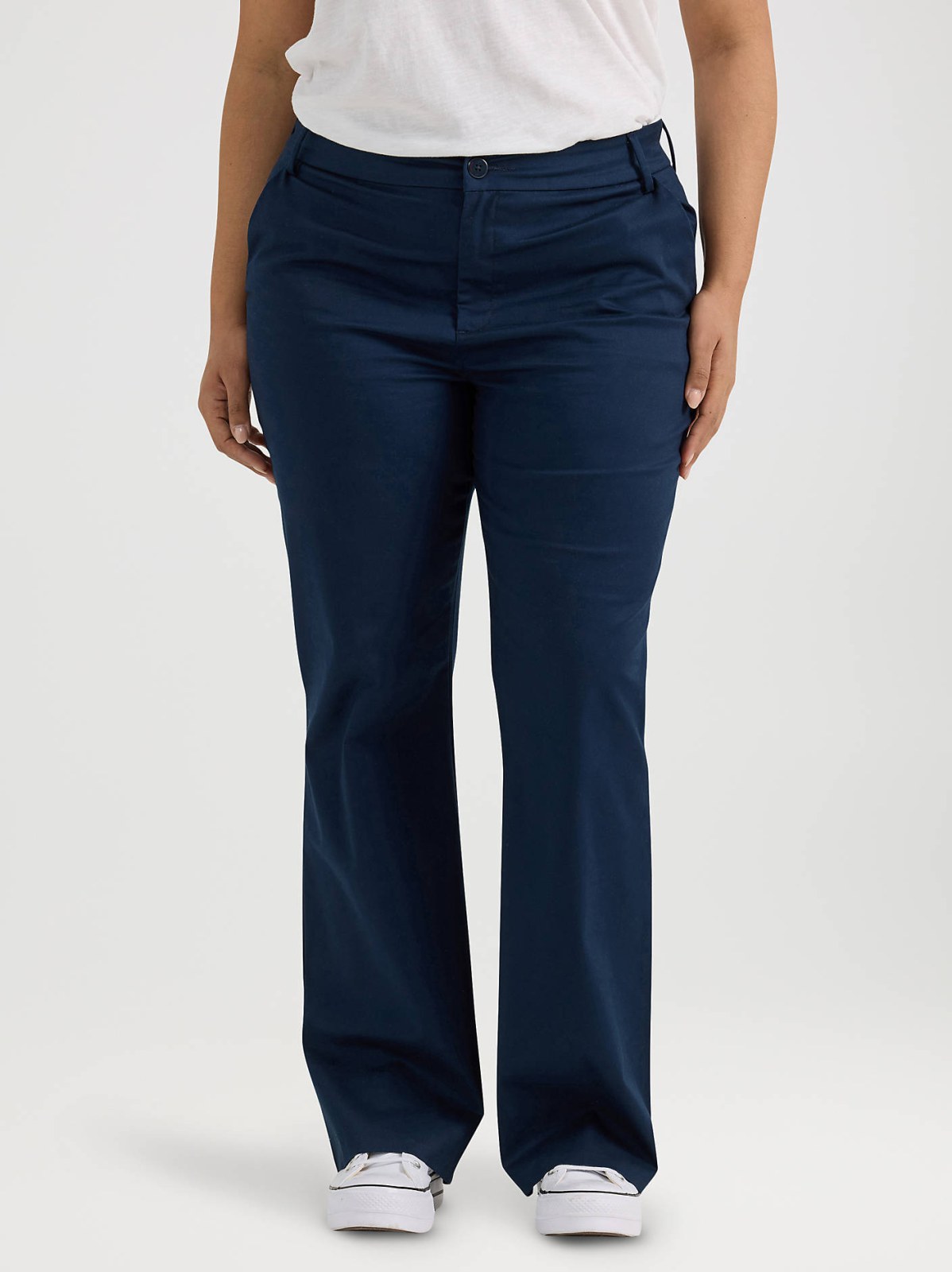 Women's Wrinkle Free Trouser Pant (Plus) - view 2