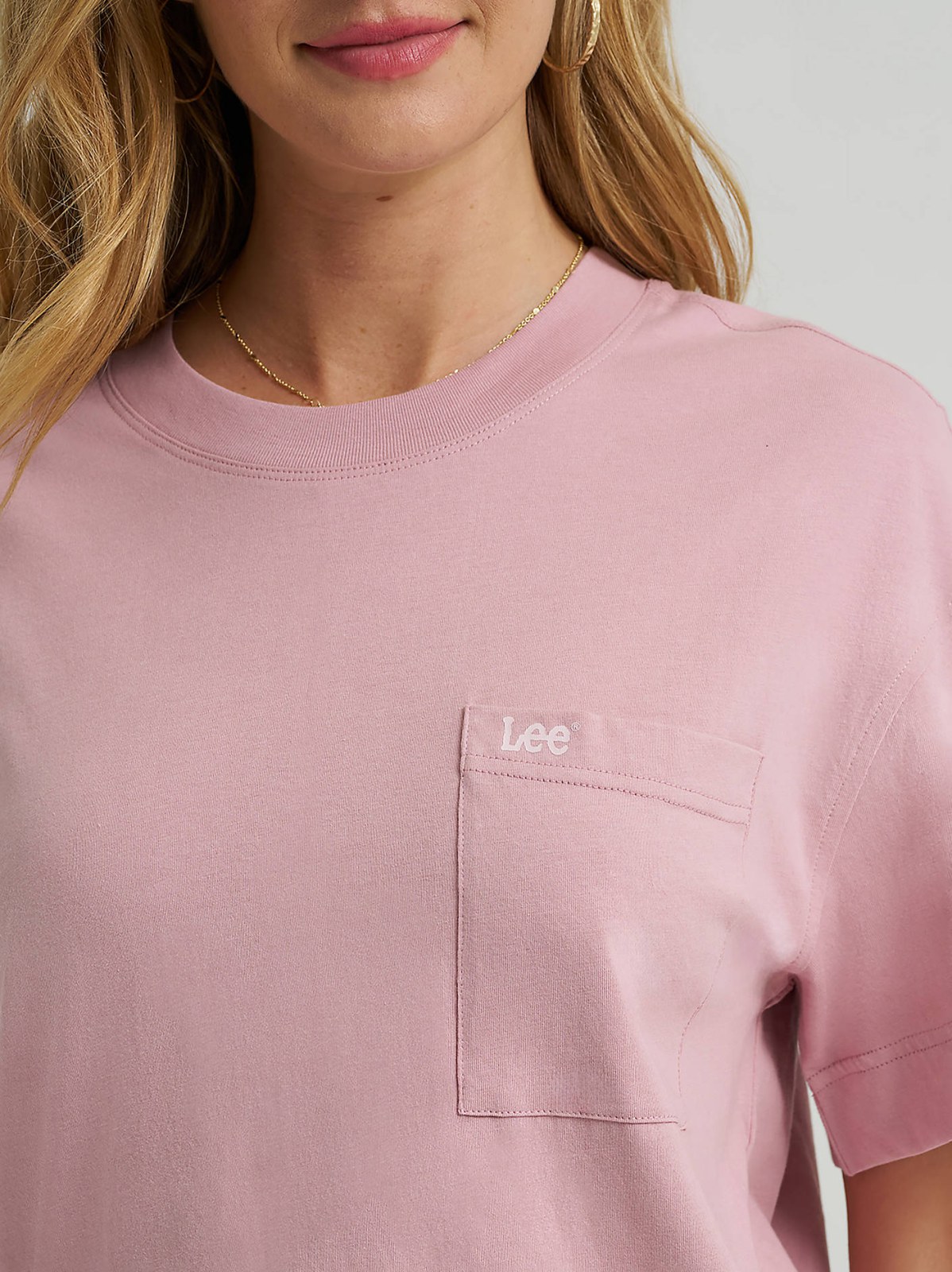 Women's Solid Logo Pocket Tee - view 3