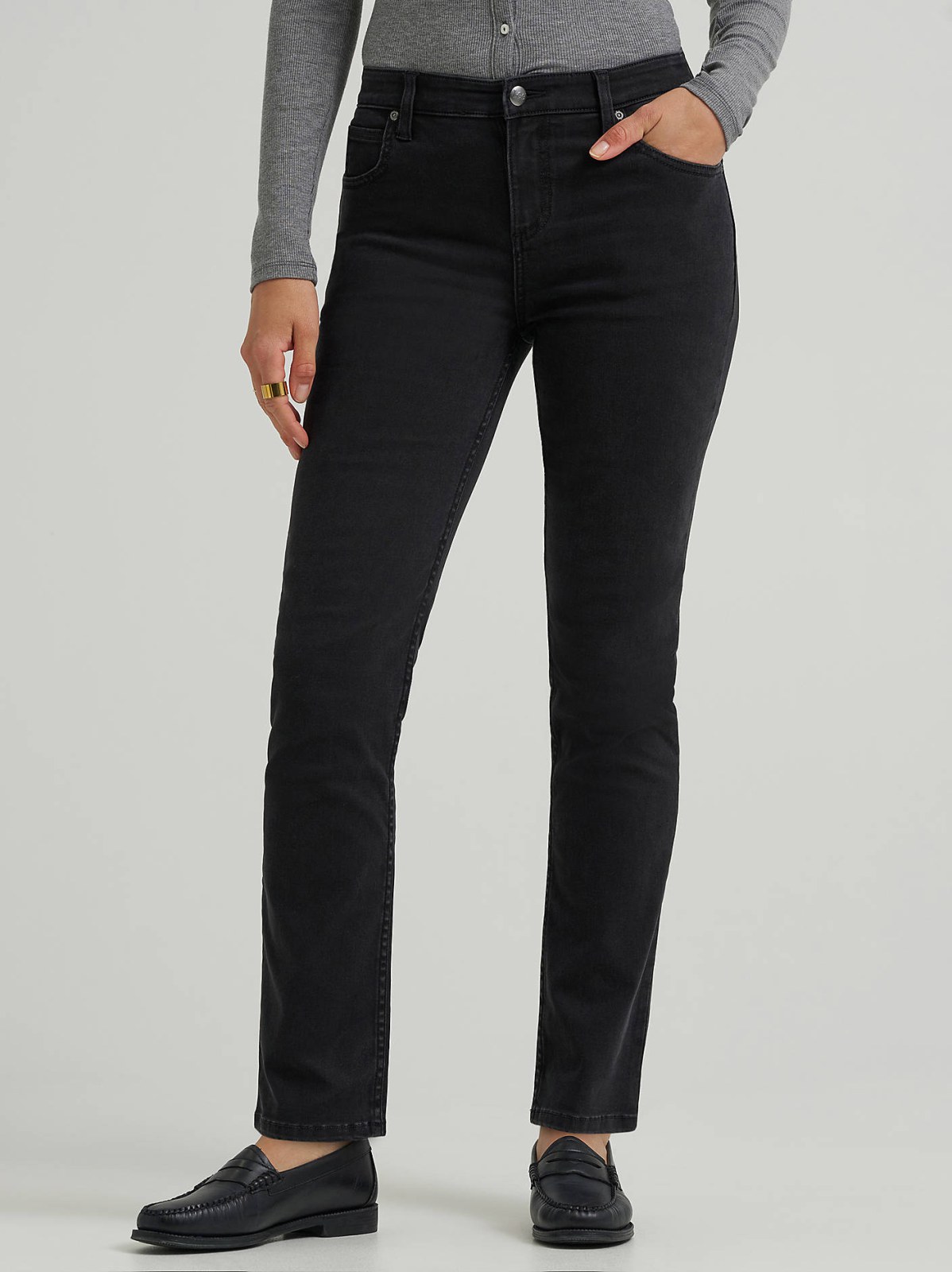 Women's Legendary High Rise Slim Straight Jean - view 2
