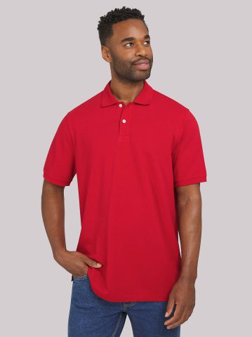 Men's Solid Performance Polo Shirt Men's Solid Performance Polo Shirt