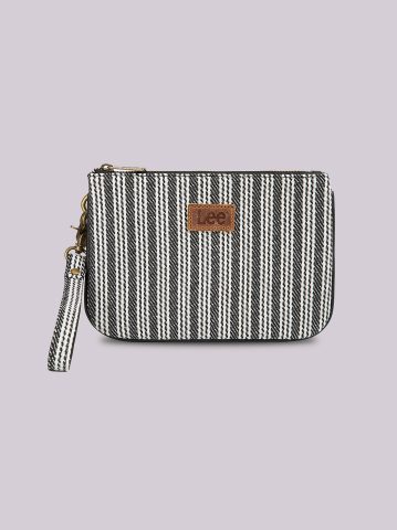 Women's Stripe Logo Wristlet Wallet Women's Stripe Logo Wristlet Wallet