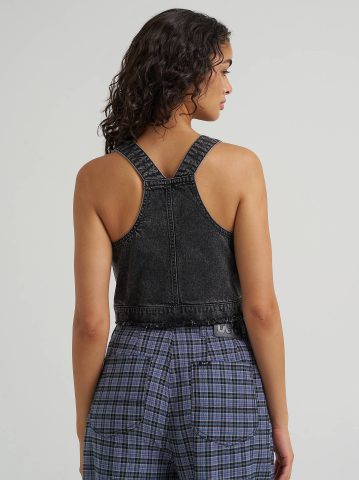 Women's Bib Overall Top — alternate view