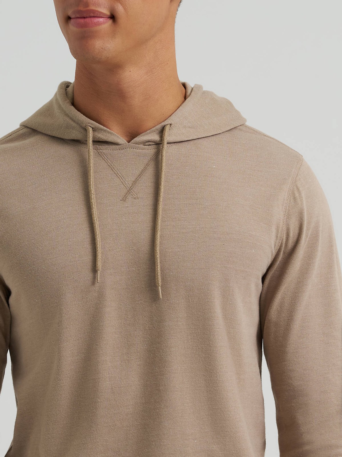 Men's Sueded Jersey Hoodie - view 3
