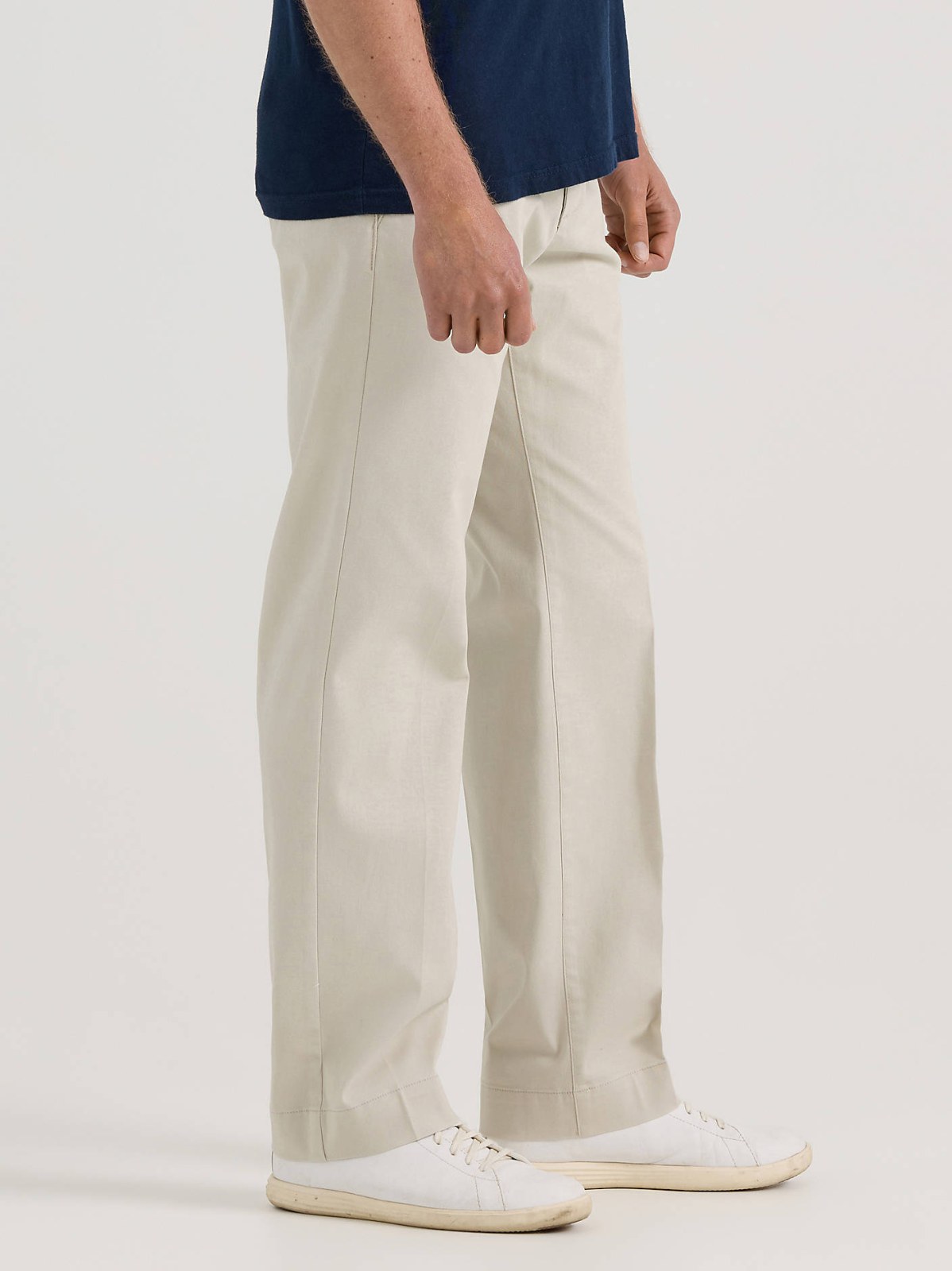 Men's Extreme Motion Flat Front Khaki Pant - view 4