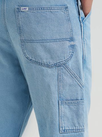 Men's Relaxed Straight Button Fly Bib Overall