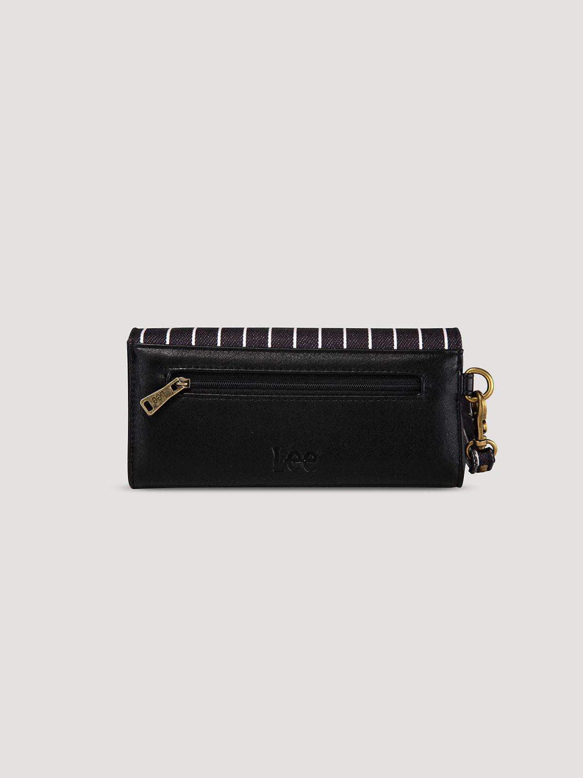 Women's Stripe Wristlet Trifold Wallet - view 3