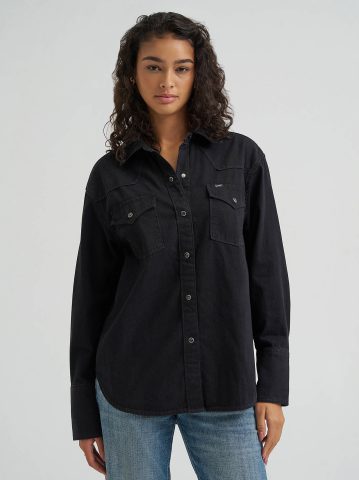 Women's Relaxed Essential Western Shirt Women's Relaxed Essential Western Shirt