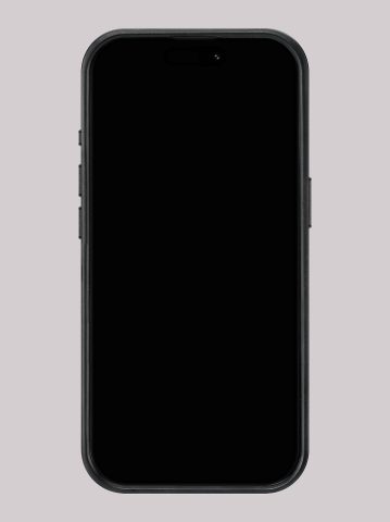 Solid Canvas with Back Patch iPhone Case