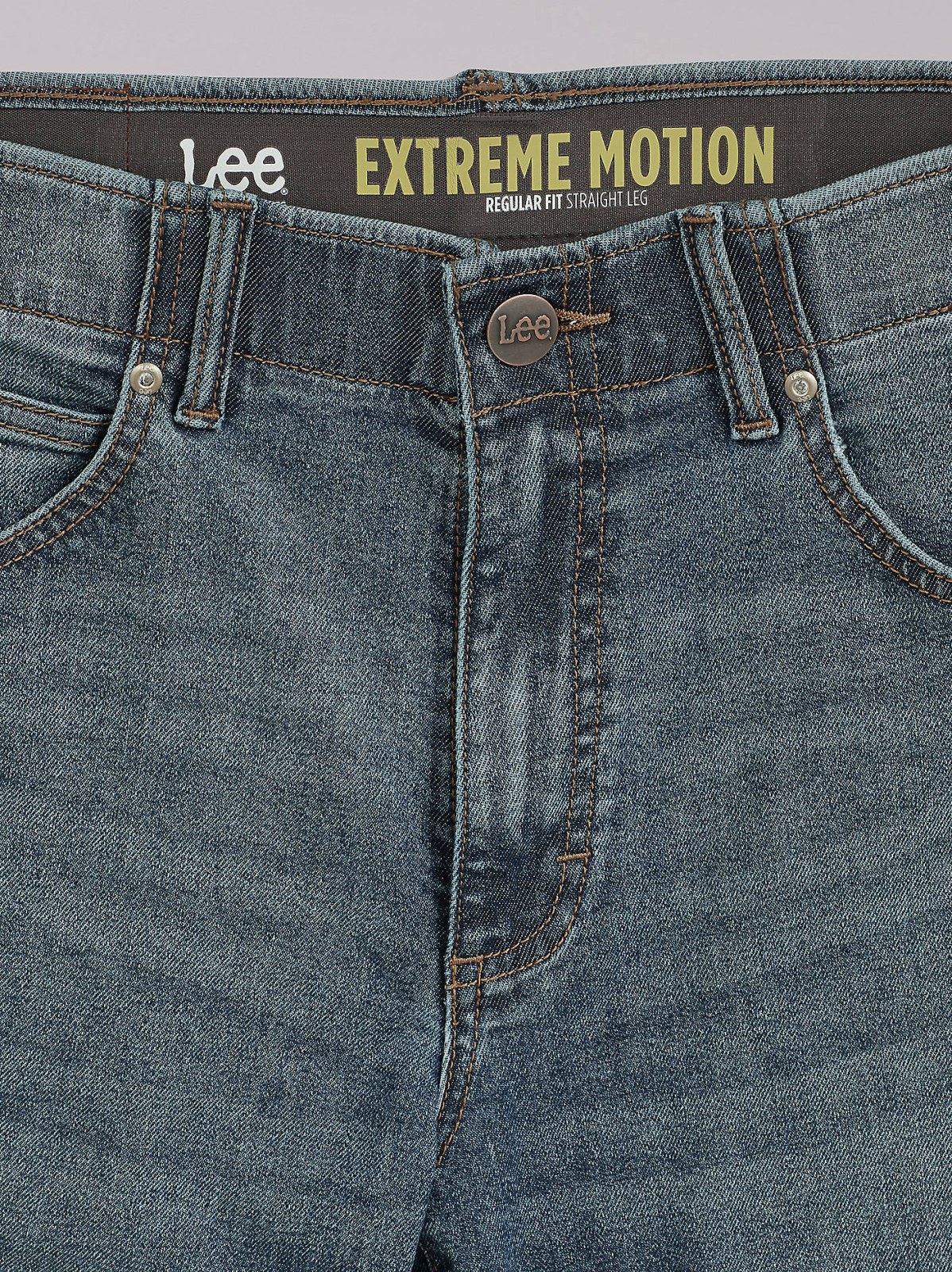 Men's Extreme Motion Regular Fit Straight Leg Jean - view 7
