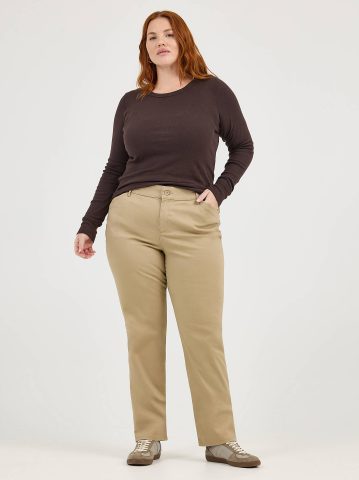 Women’s Relaxed Fit Straight Leg Pant All Day Pant (Plus)
