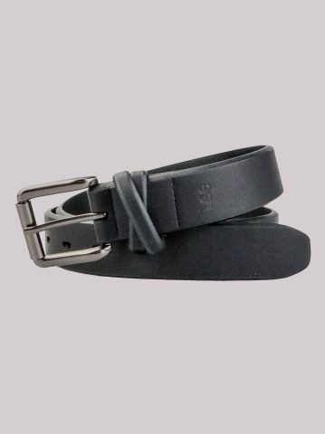 Women's Square Buckle Double Loop Belt