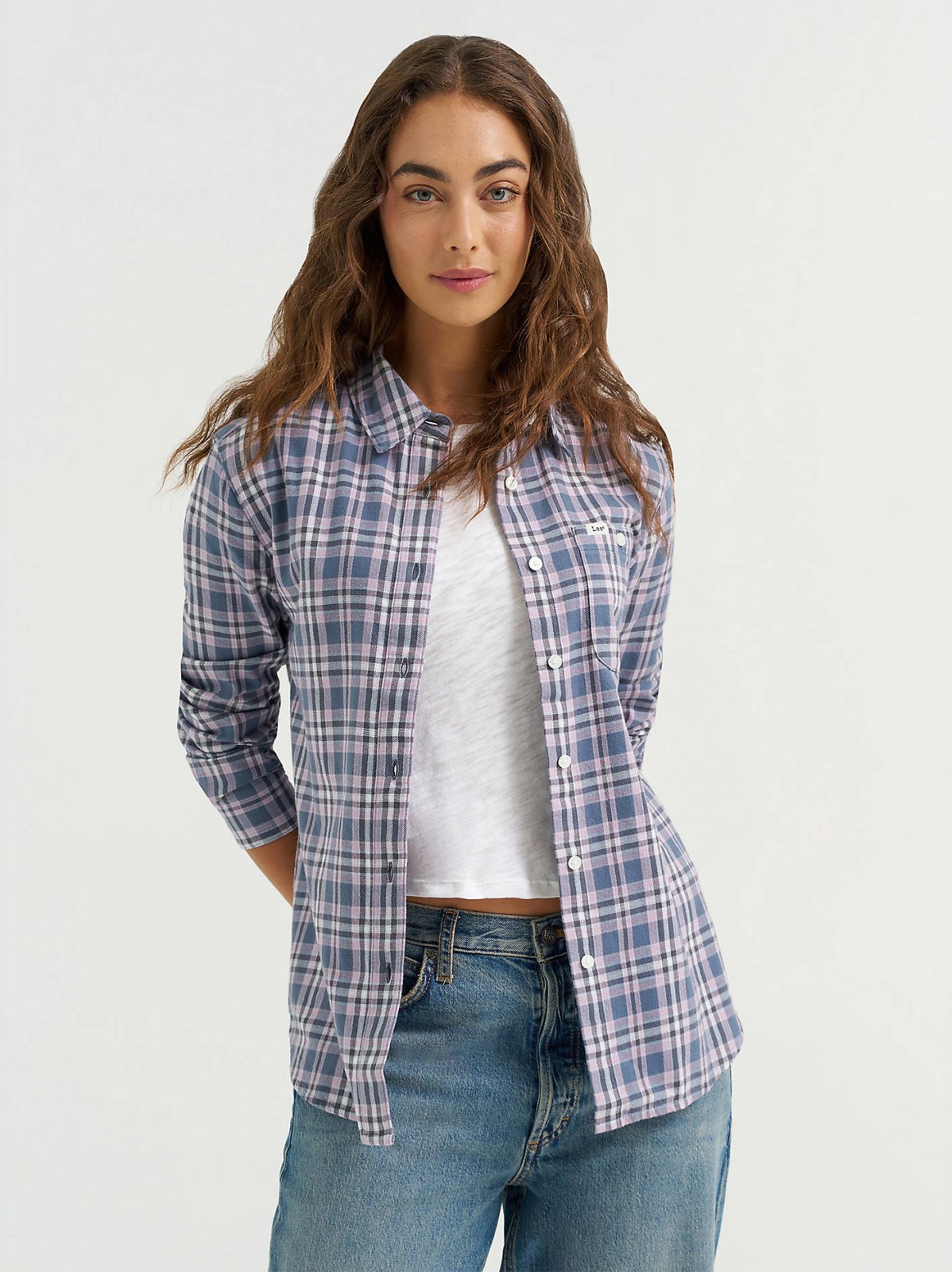 Women's All Purpose Print Button Down Shirt
