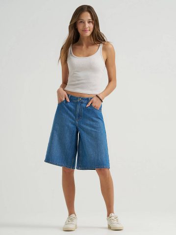Women's Long Denim Short Women's Long Denim Short