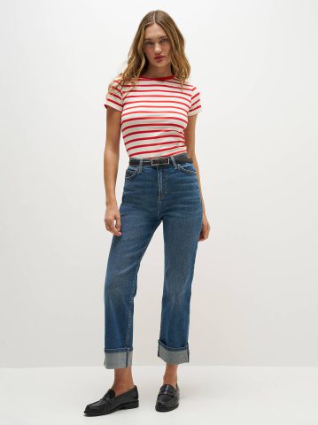 Women's Lee® x Marilyn Monroe High Rise Straight Jean Women's Lee® x Marilyn Monroe High Rise Straight Jean