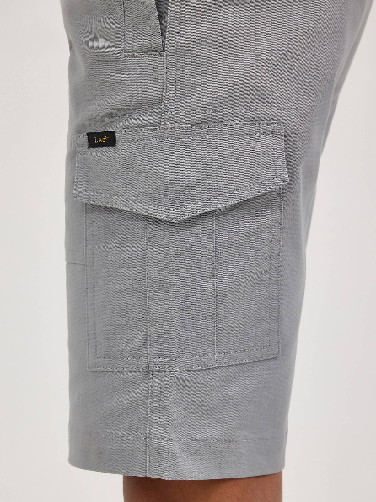 Boy's Rib Stretch Pull On Cargo Short - view 6