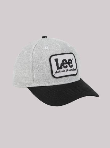 Men's Contrast Bill Logo Patch Hat