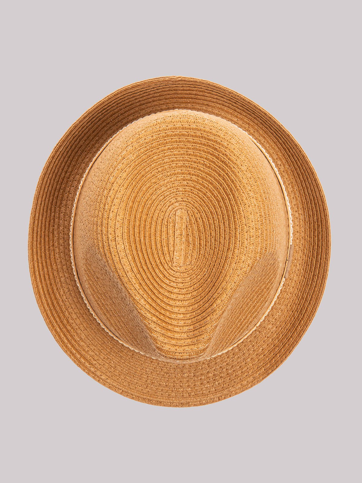 Laced Leather Band Straw Fedora - view 6