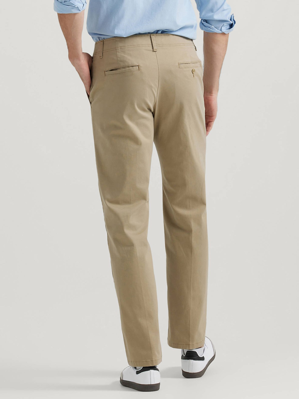 Men's Extreme Motion Flat Front Khaki Pant - view 3