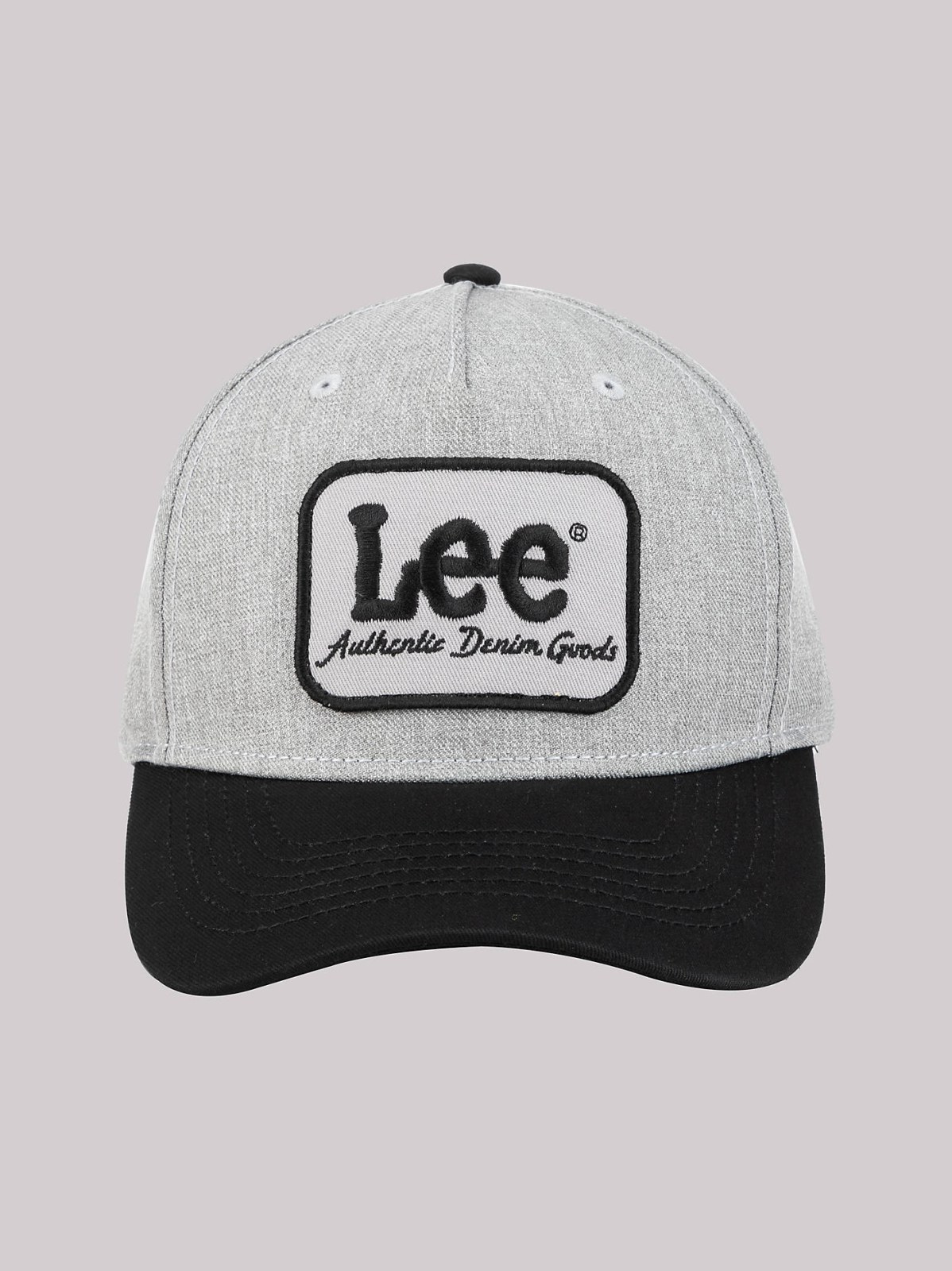 Men's Contrast Bill Logo Patch Hat