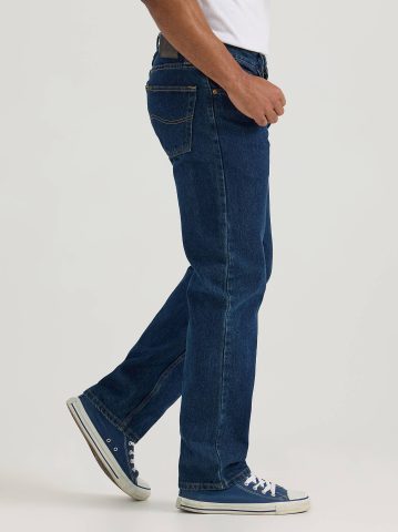 Men's 100% Cotton Regular Fit Straight Leg Heavyweight Jean