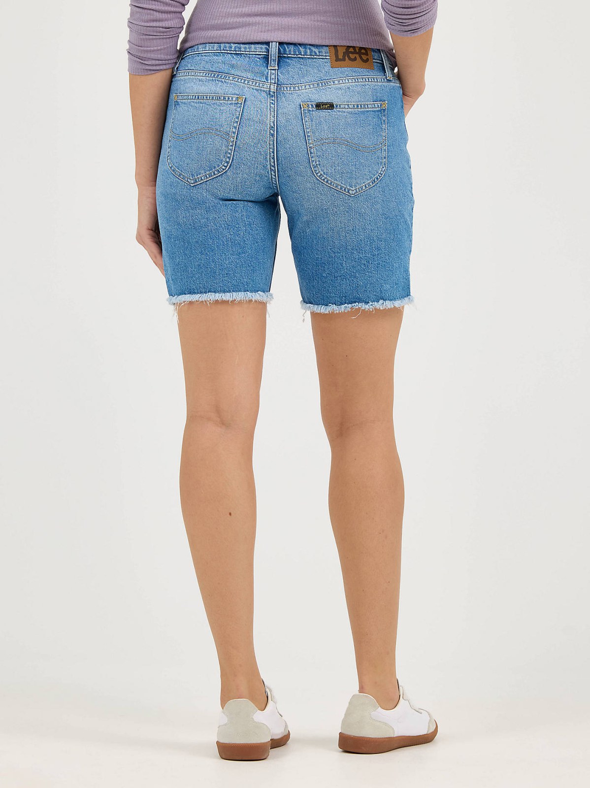 Women's Legendary Frayed Hem Side Slit Short - view 3