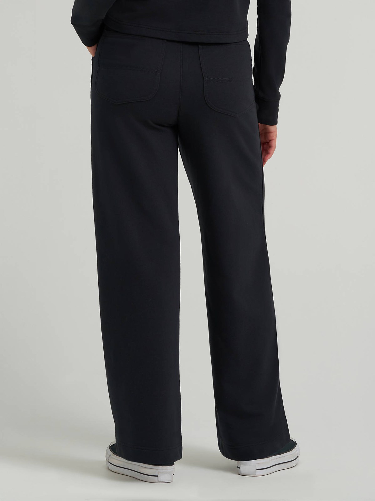 Women's Wide Leg Pull On Knit Pant - view 3