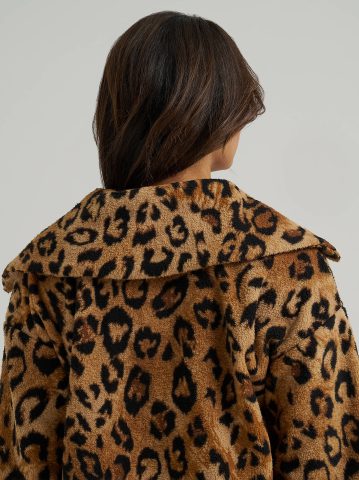 Women's Printed Sherpa Pullover