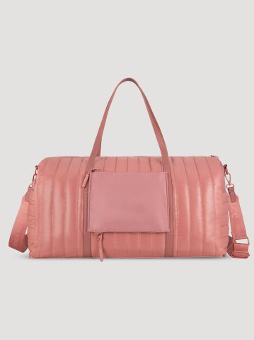 Women's Quilted Puffer Duffle Bag
