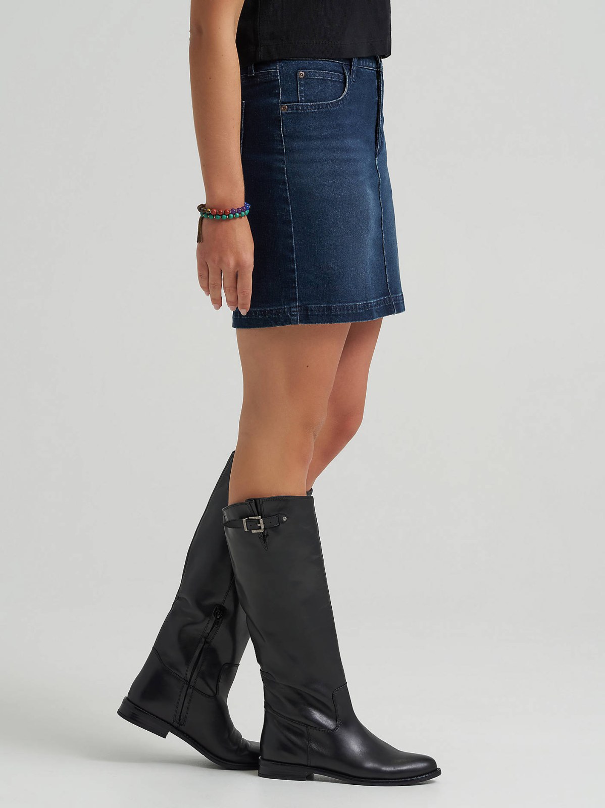 Women's Denim Skort - view 4