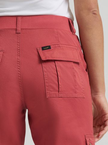 Women's Ultra Lux Comfort with Flex-to-Go Relaxed Fit Cargo Capri