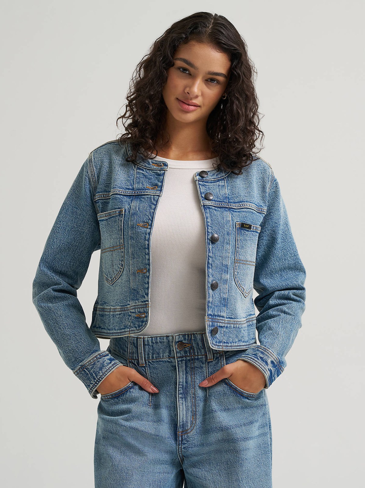 Women's Cropped Chore Jacket - view 2