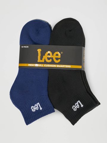 Men's 10-Pack Assorted Quarter Sock