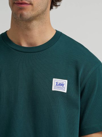 Men's Relaxed Fit Patch Logo Tee