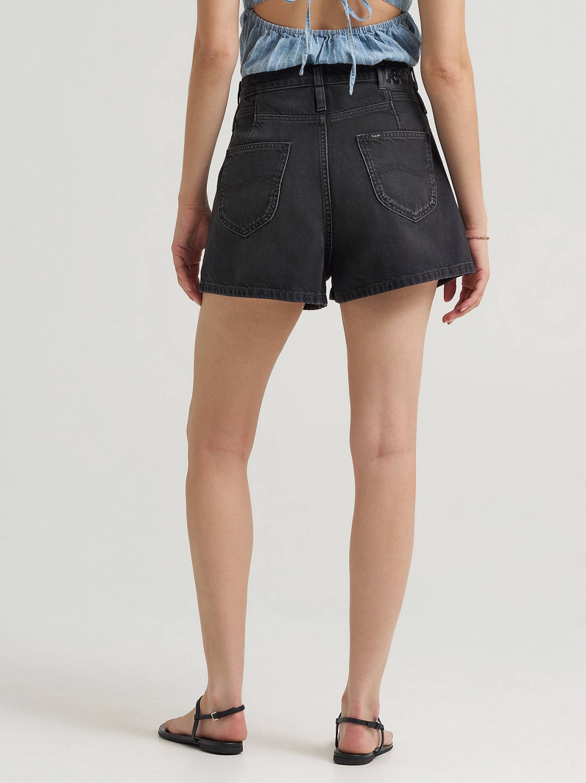 Women's High Rise Flirty Denim Short - view 3