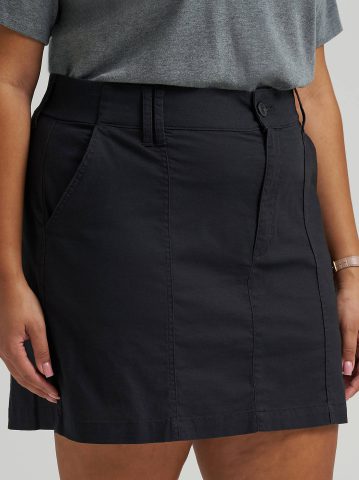 Women's Knit Waist Utility Skort (Plus)