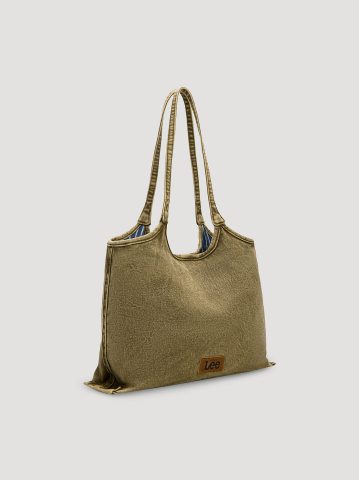 Women's Denim Canvas Tote Bag