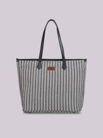 Women's Stripe Logo Tote Women's Stripe Logo Tote