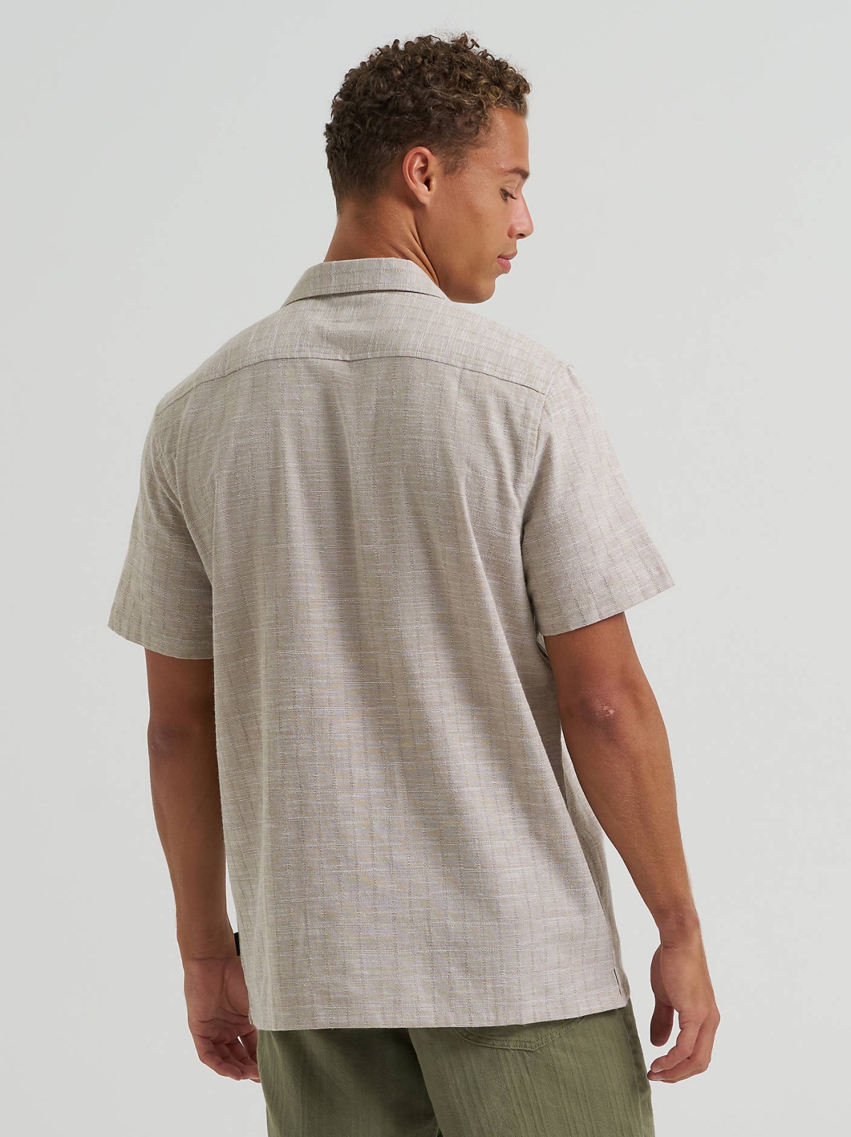 Men's Dobby Slub Camp Shirt - view 2