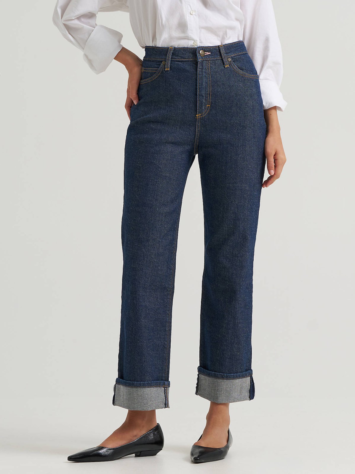 Women's Lee® x Marilyn Monroe High Rise Straight Jean - view 4