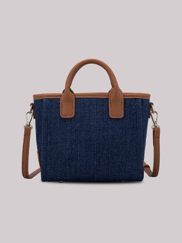 Women's Mini Printed Logo Tote