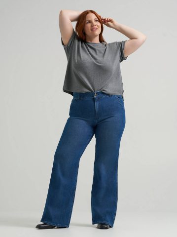 Women's Legendary High Rise A-Line Jean (Plus)