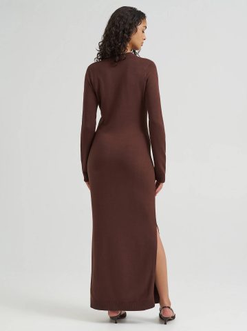 Women's Sweater Maxi Dress — alternate view